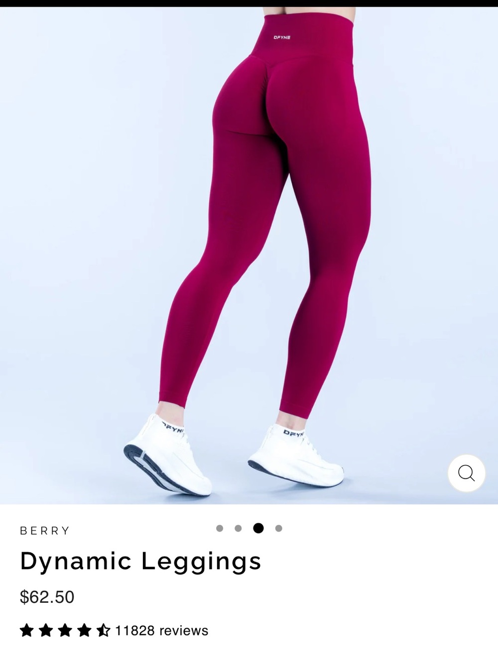 Dynamic Leggings - Berry